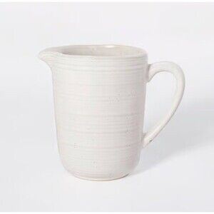33oz Stoneware Beverage Pitcher - Threshold Designed with Studio McGee - New